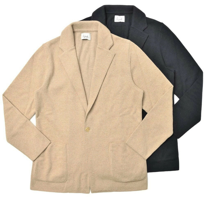 【40%OFF】Finjack（フィンジャック）<br>アルパカウールナイロンニットカバーオールジャケット K25/ART07 16002003161