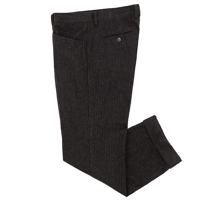 【40%OFF】ts(s)(ティーエスエス)<br>ウール ナイロン ピンストライプ パンツ 33062002119