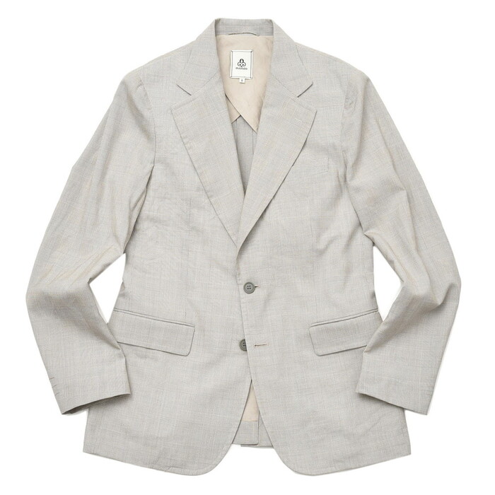 【40%OFF】mando（マンド）<br>ウォッシュドポリエステルグレンチェック2Bジャケット 20193-004 17001401037