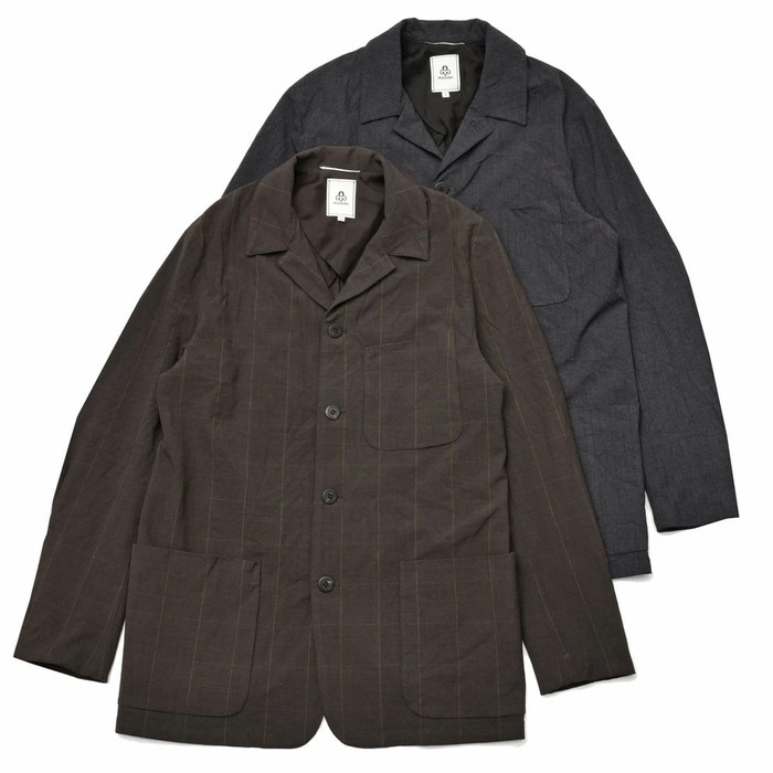 【SALE52%OFF】mando（マンド）<br>ポリエステルレーヨンジャージーグレンチェックカバーオール 9394-003 17092400037