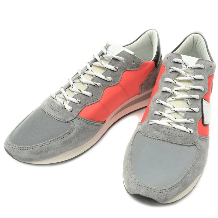 【SALE52%OFF】PHILIPPE MODEL（フィリップモデル）<br>TROPE X カーフスエード×ナイロンスニーカー 0215-TRPXWP 15202001109