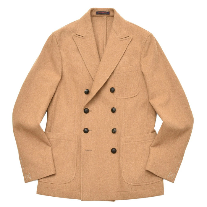 SALE52%OFF】THE GIGI（ザ ジジ）<br>ZIGGY ウールヘリンボーンダブル