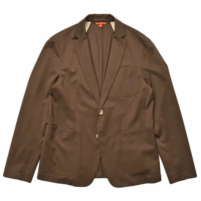 BARENA（バレナ）<br>ウールストレッチソリッド2Bジャケット GIU2915 17002400025