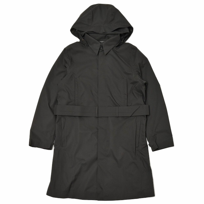 【未使用品】ノルウェージャンレイン　フーデッドコート　XS　ブラック 中古・古着通販】Norwegian Rain (ノルウェージャンレイン) ロング