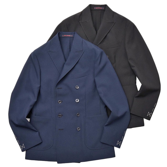 【40%OFF】THE GIGI(ザ ジジ)<br>ZIGGY ポリエステルソリッド8Bダブルジャケット T-M50 17011400039