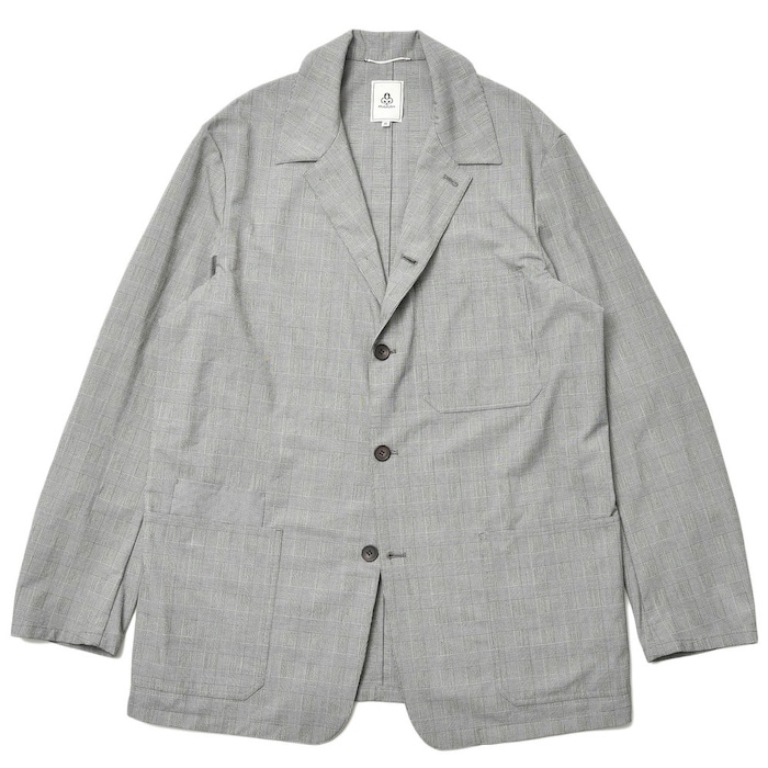 【SALE52%OFF】mando（マンド）<br>ポリエステルレーヨングレンチェックカバーオール 21194-006 14011403037