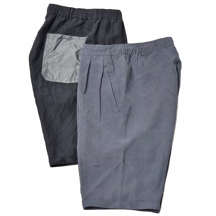 【40%OFF】mando（マンド）<br>シルクトリアセテート2Pシャーリングショーツ 21198-011 13111400037