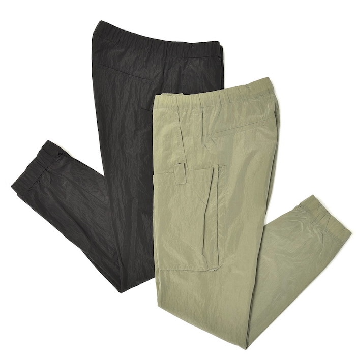 【SALE52%OFF】ASPESI（アスペジ）<br>ナイロンシャーリングリブカーゴパンツ WALL/13923ACP19G426 13011005109