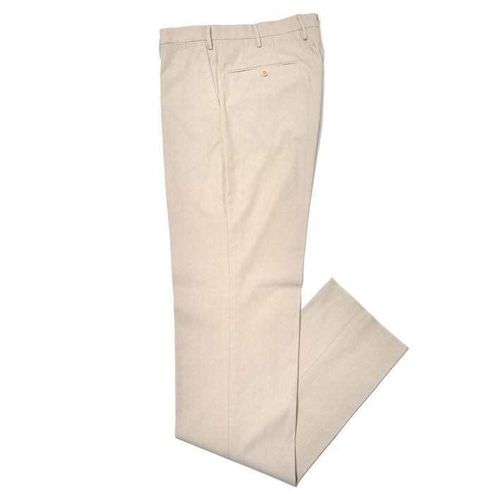 【40%OFF】INCOTEX（インコテックス）<br>REGULAR FIT コットンツイルソリッドノープリーツテーパードチノ 1AG039-61426 13061012091