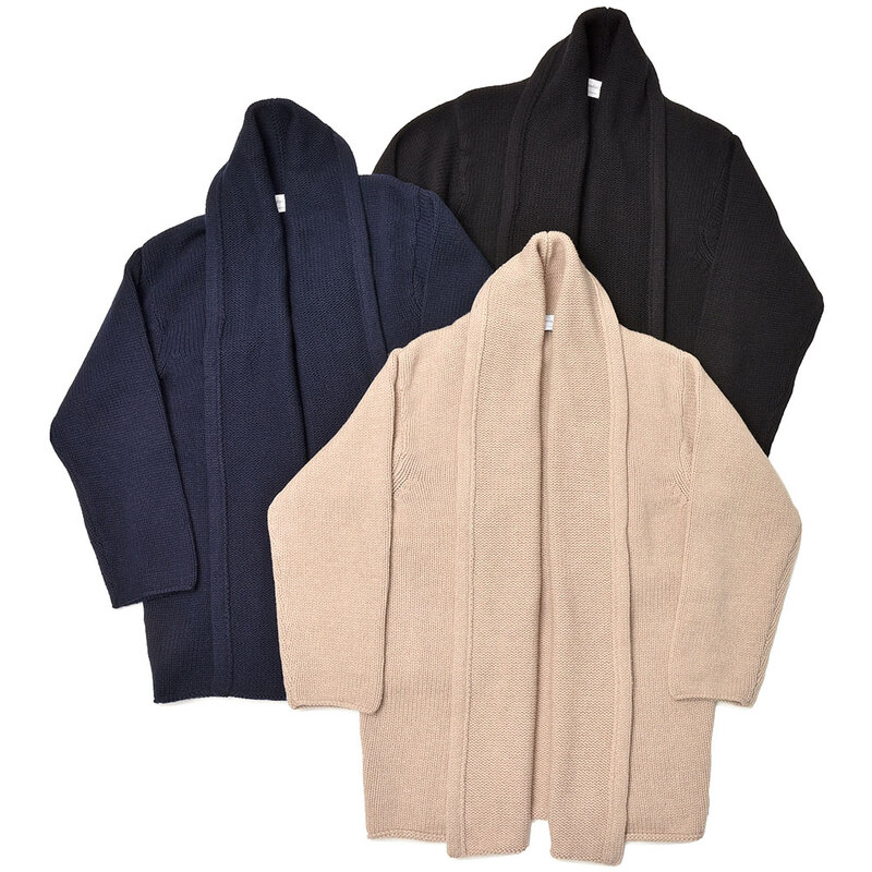 Settefili Cashmere（セッテフィーリ カシミア）<br>ring別注 ウール カシミヤ ボタンレス ニットカーディガン 36002005142