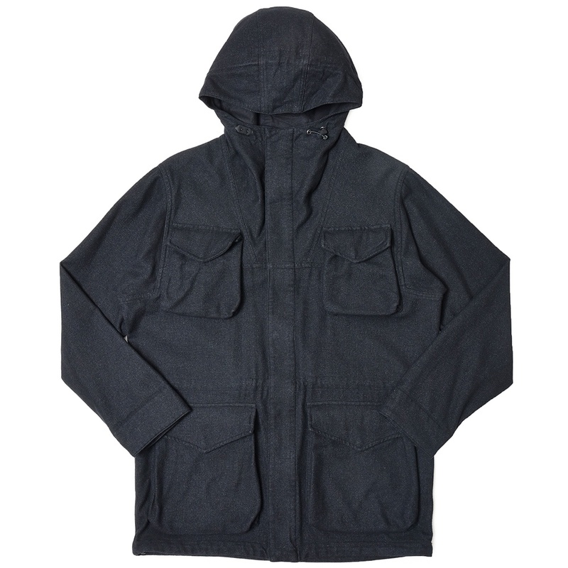 【SALE52%OFF】ASPESI（アスペジ）<br>ウールリネンナイロンライトツィードフィールドフーディージャケット PARKA NEW DESERTICO/14924ACG05F544 14012005109