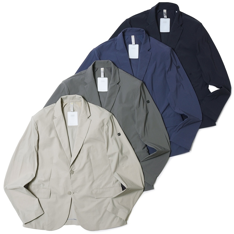 【40%OFF】DUNO（デュノ）<br>スーパーストレッチナイロンソリッド2Bジャケット COMBO/TREVI 17021004109