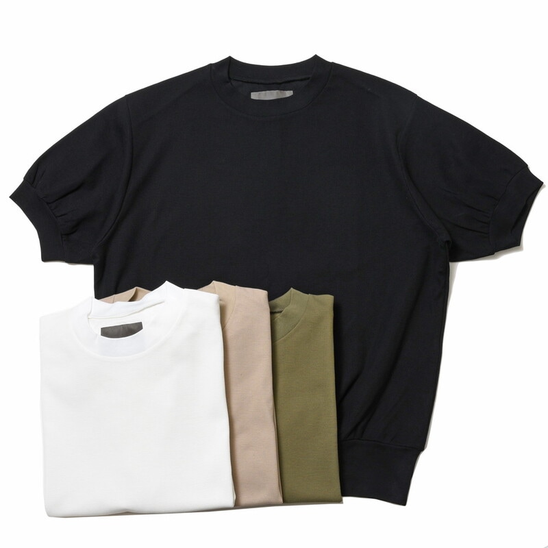 【40%OFF】la favola（ラファーヴォラ）<br>コットンサーフニットクルーネックS/Sカットソー CS01 12121400146