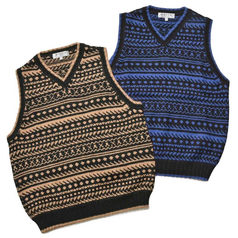 【40%OFF】RAffa MOLINA(ラッファモリーナ)<br>アルパカ Vネック ニットベスト 36012000035