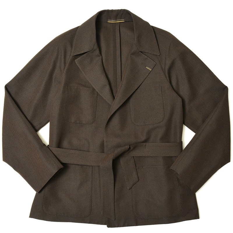 【SALE52%OFF】ORBIUM（オルビウム）<br>H.M.Robe 2プライウールモヘアウィップコードローブジャケット 2-A-3 17022001129