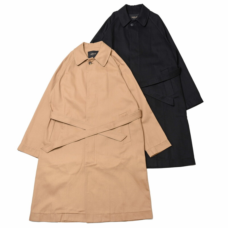 【40%OFF】Solleciti（ソレシティ）<br>コットンツイルバルカラーベルテッドコート ESEMC2012880 14131400172