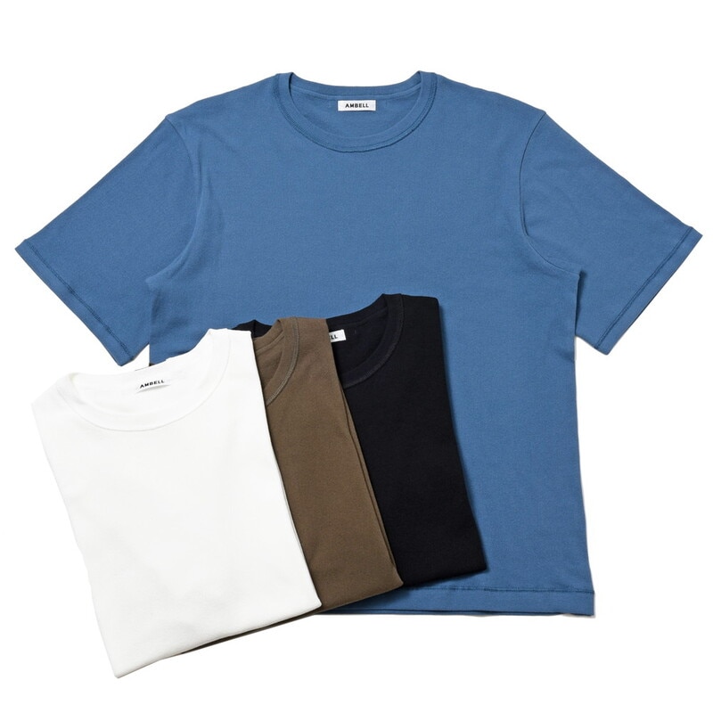 【40%OFF】AMBELL（アンベル）<br>コットンクルーネックS/SニットT 00022（3） 16031400163