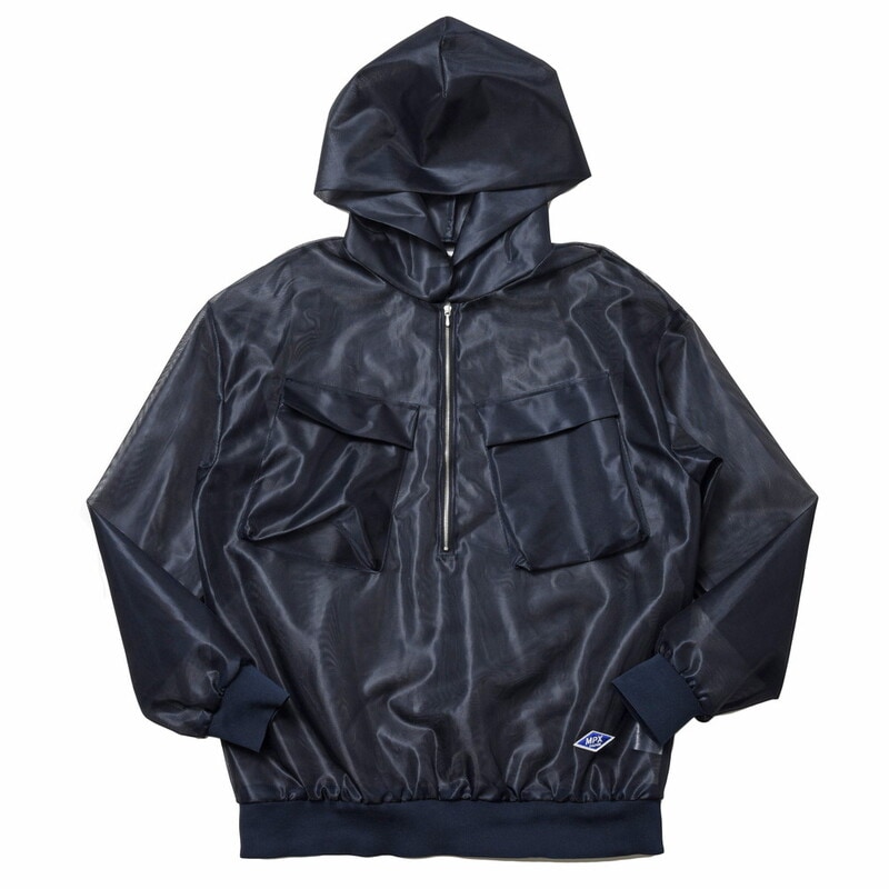 MPX mando（エムピーエックス マンド）<br>ポリエステルメッシュアノラックパーカ MPX2316-002 12031400037