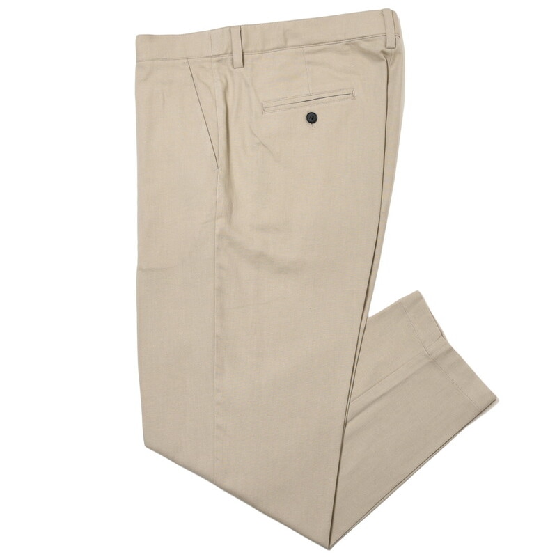 balcone THROW（バルコーネ スロー）<br>コットンシルクサージシャーリング1Pテーパードパンツ S01 13031400174