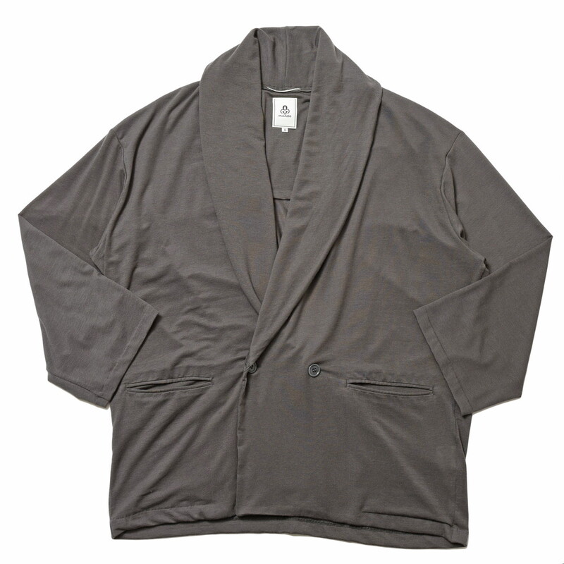mando（マンド）<br>リヨセルシルクストレッチカシミヤジャージショールカラーダブルカーディガン 23196-001 16031400037