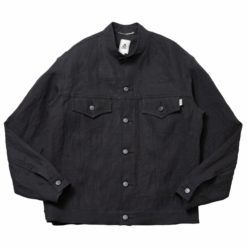 mando（マンド）<br>和紙スタンドカラートラッカージャケット 23194-003 14031400037