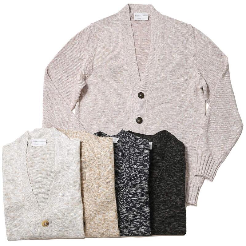 Settefili Cashmere コットン混リネン カーディガン 44 美品 Settefili Cashmere（セッテフィーリ カシミア）<br>リネン コットン