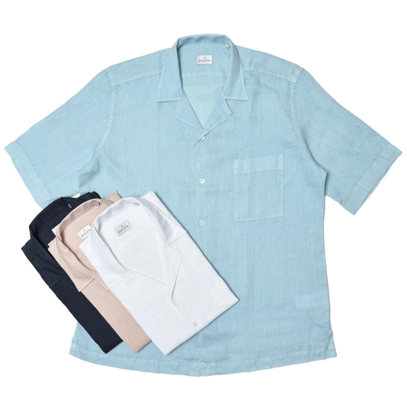 未使用品タグ付き✨バグッタ　リネン100%サマージャケット　清涼感　白　近年　M Bagutta／バグッタ｜guji outlet(グジ アウトレット)