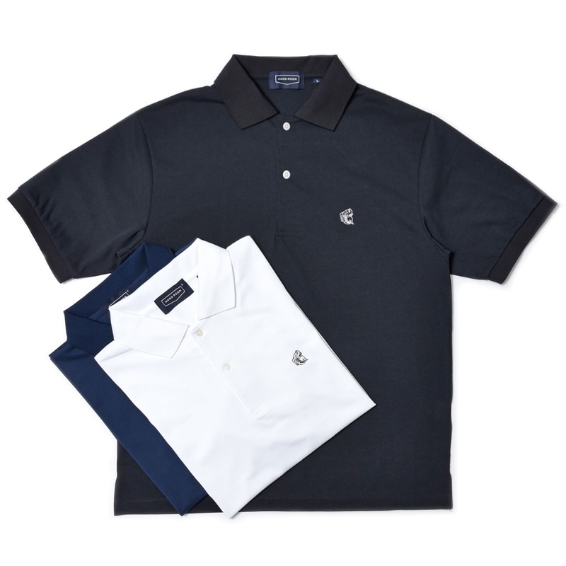 HAND ROOM（ハンドルーム）<br>guji golf別注ポリエステル天竺S/Sポロ　8541-1710 12141601212