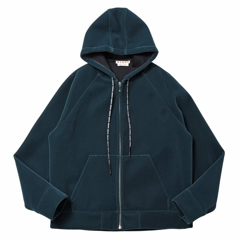 MARNI（マルニ）<br>レーヨンスポンジジャージジップアップフーディ FUMU0128A0 UTV983 12032401138