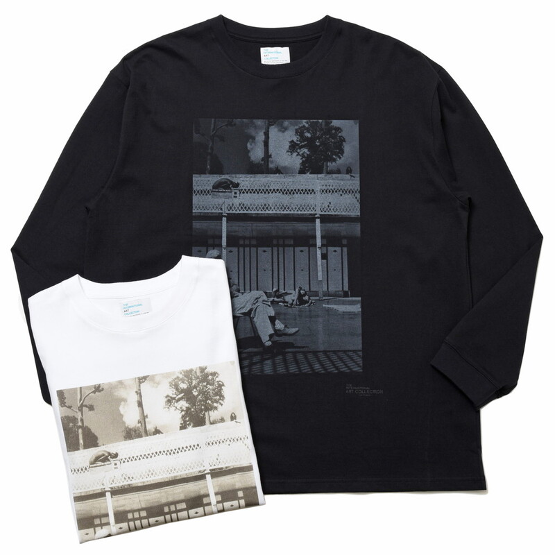 THE INTERNATIONAL ART COLLECTION（ジ インターナショナル アート コレクション）<br>DAVID HOCKNEY コットンフォトプリントL/Sカットソー IAC232-06 12032400182