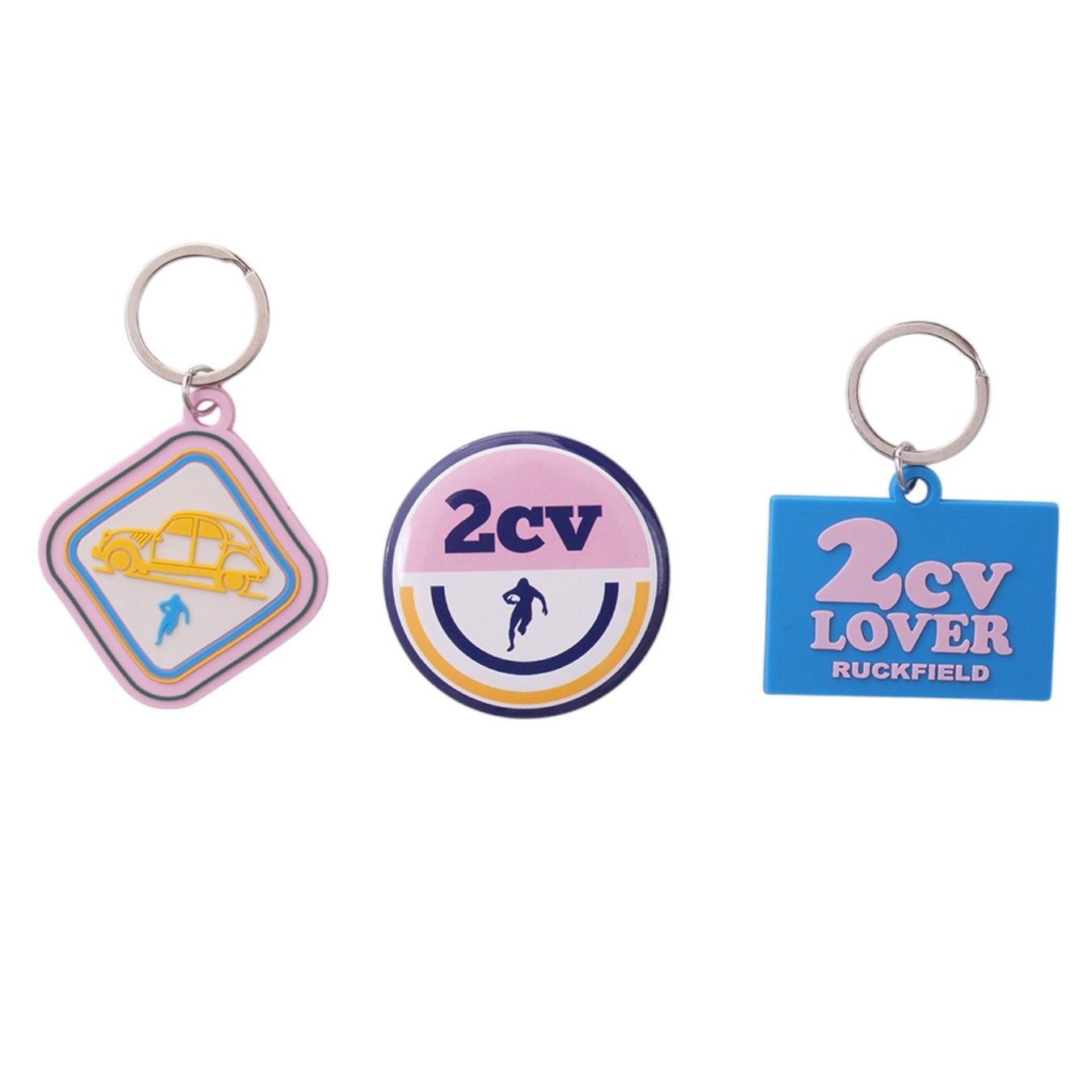 Ruckfield Key Ring(3種セット)