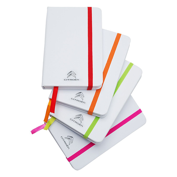 LOT OF 4 SMALL NOTEBOOKS CITROEN A6 WITH ELASTIC