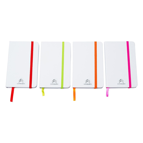 LOT OF 4 SMALL NOTEBOOKS CITROEN A6 WITH ELASTIC