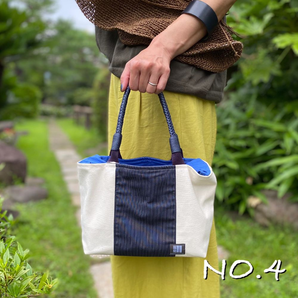 kawamura 蕨双子織デイリーバッグ　生成り色