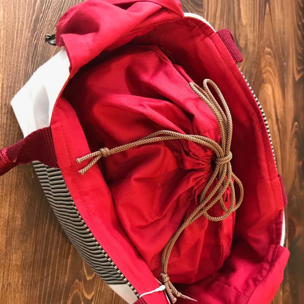 kawamura 蕨双子織デイリーバッグ　生成り色