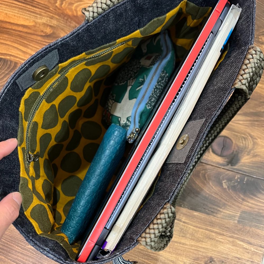 kawamura蕨双子織BIGトート