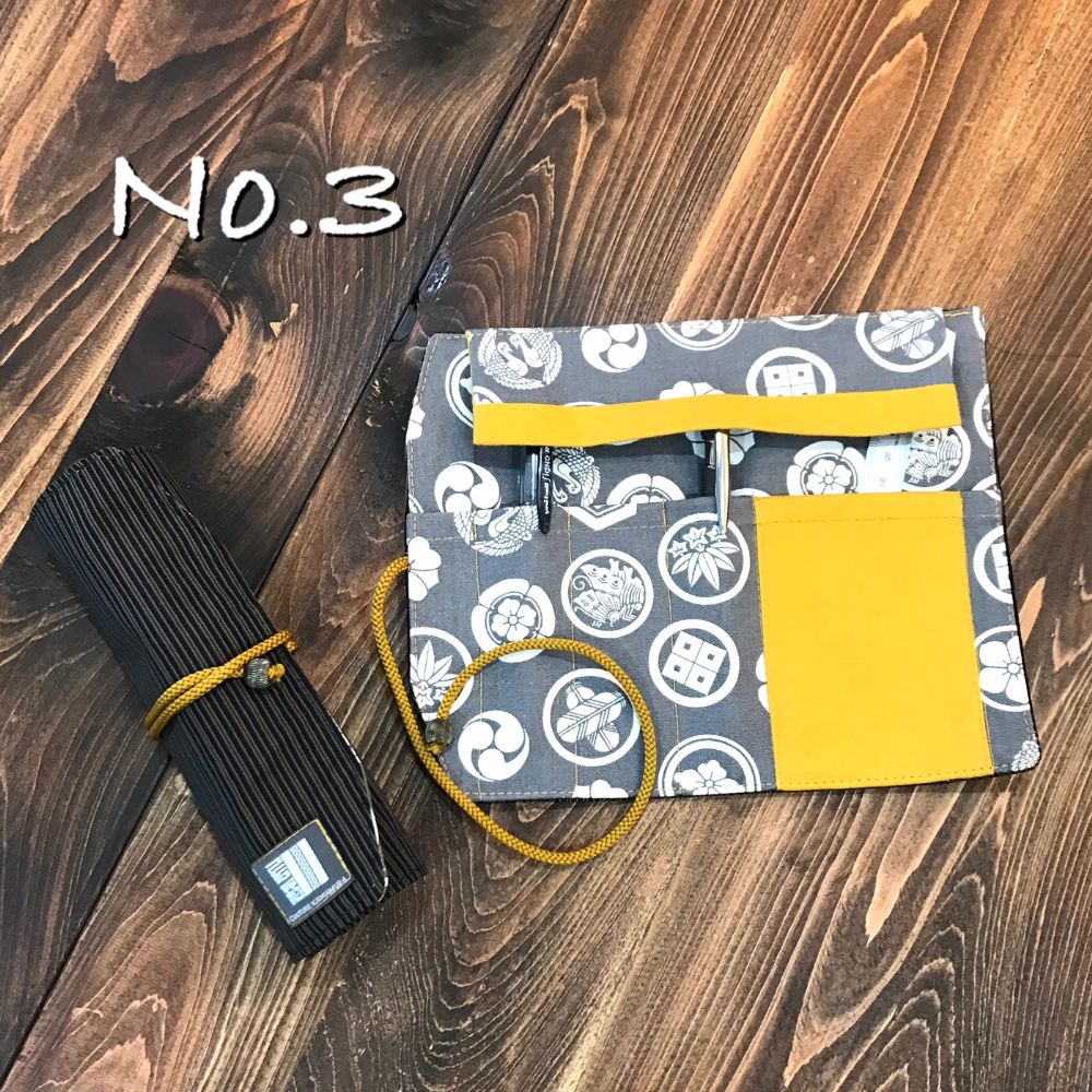 kawamura蕨双子織ロールペンケース