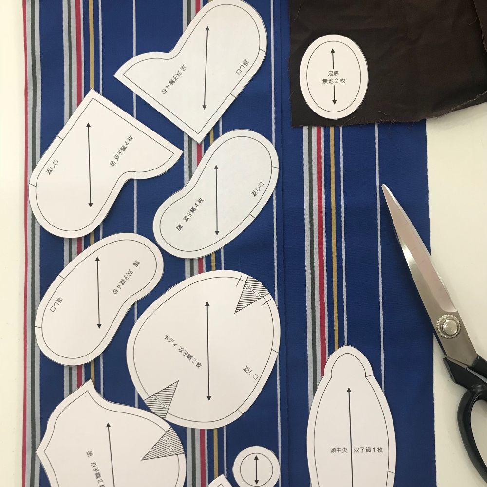 kawamura蕨双子織 手作りベアキッド