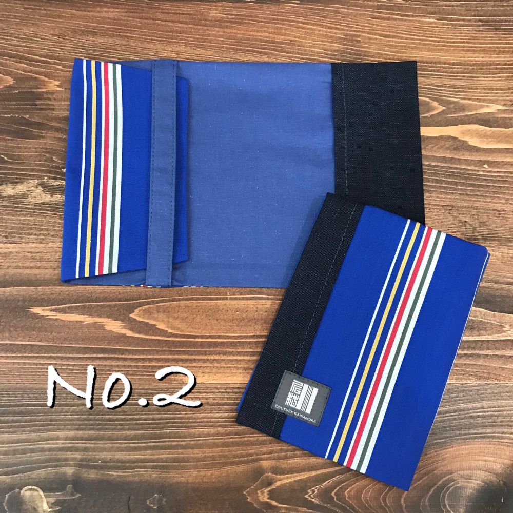 kawamura蕨双子織ブックカバー