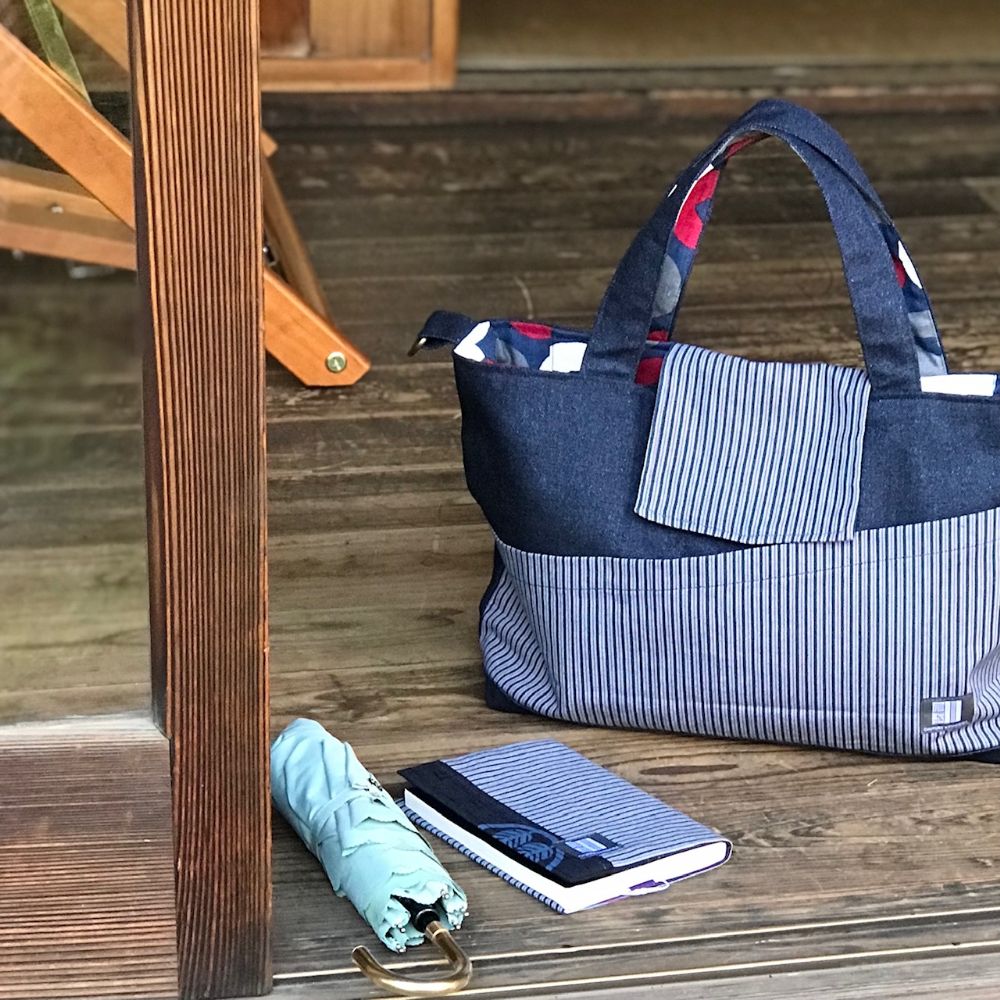 kawamura蕨双子織ブックカバー