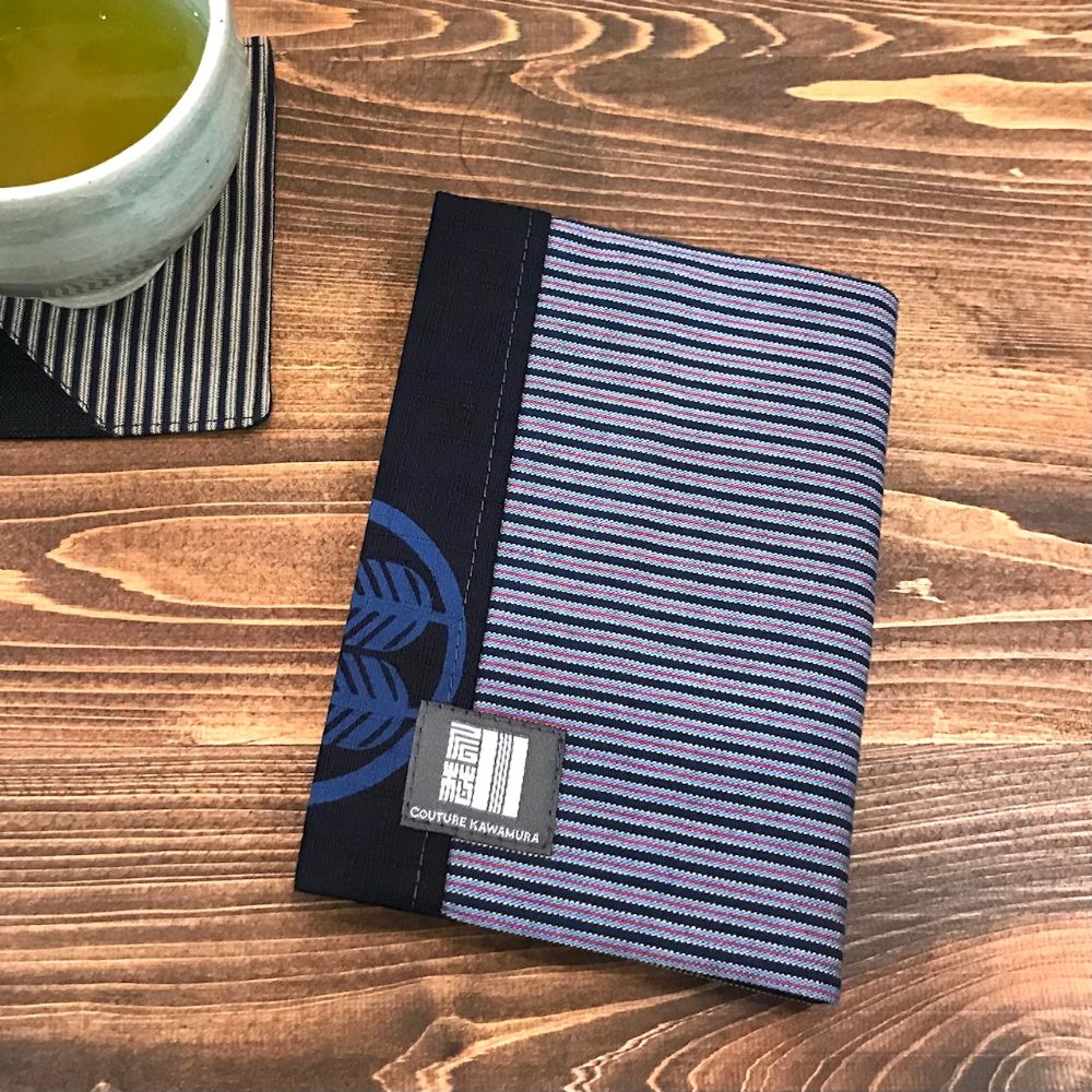 kawamura蕨双子織ブックカバー