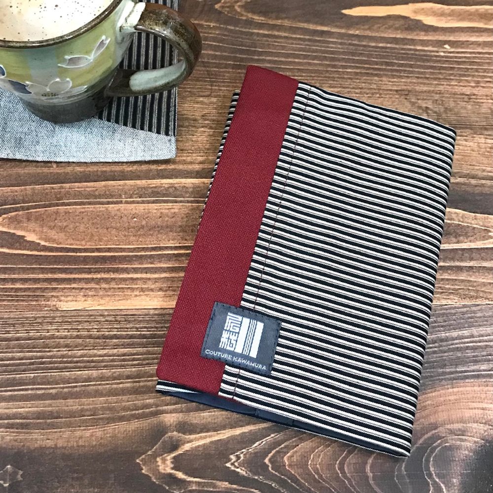 kawamura蕨双子織ブックカバー