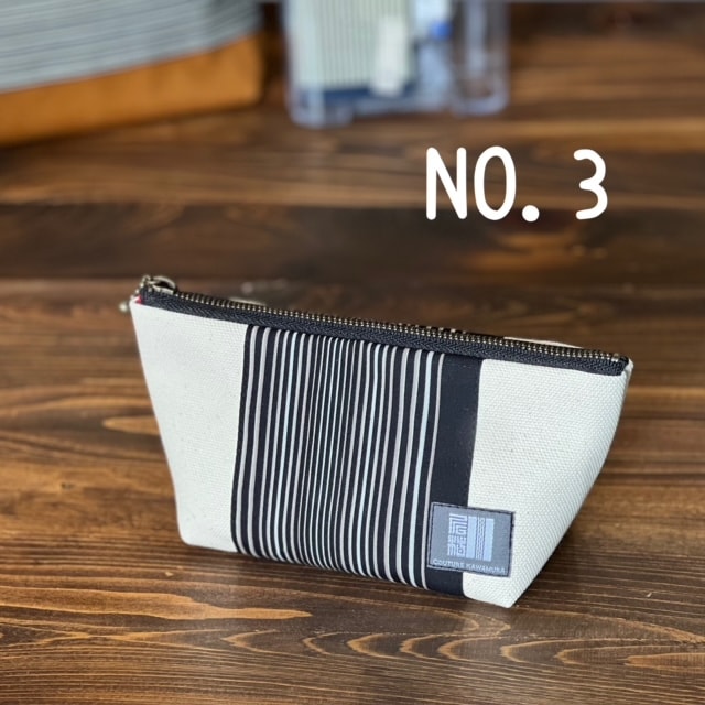 kawamura蕨双子織ポーチ