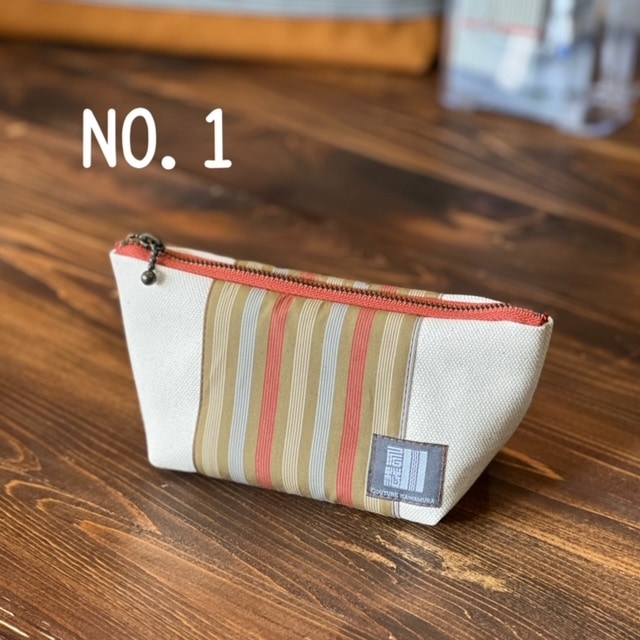 kawamura蕨双子織ポーチ