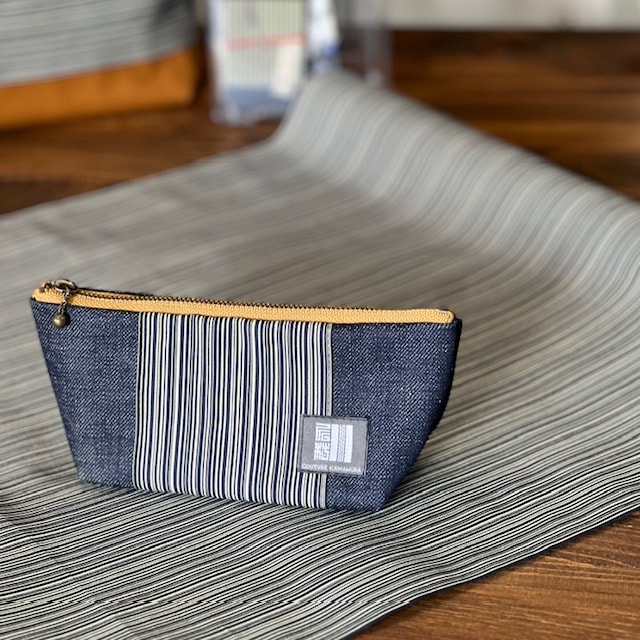 kawamura蕨双子織ポーチ