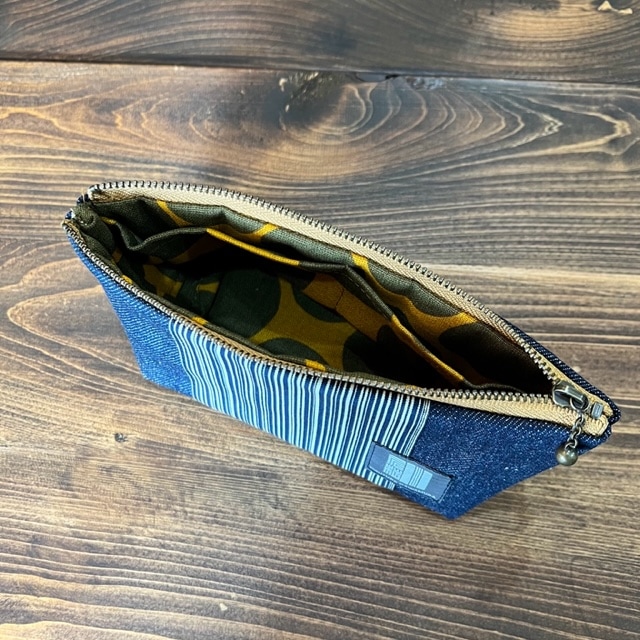 kawamura蕨双子織ポーチ