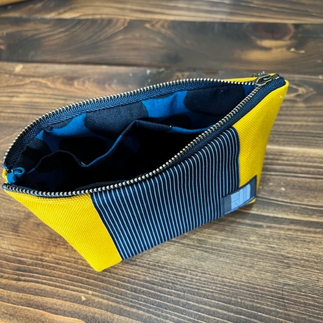 kawamura蕨双子織ポーチ