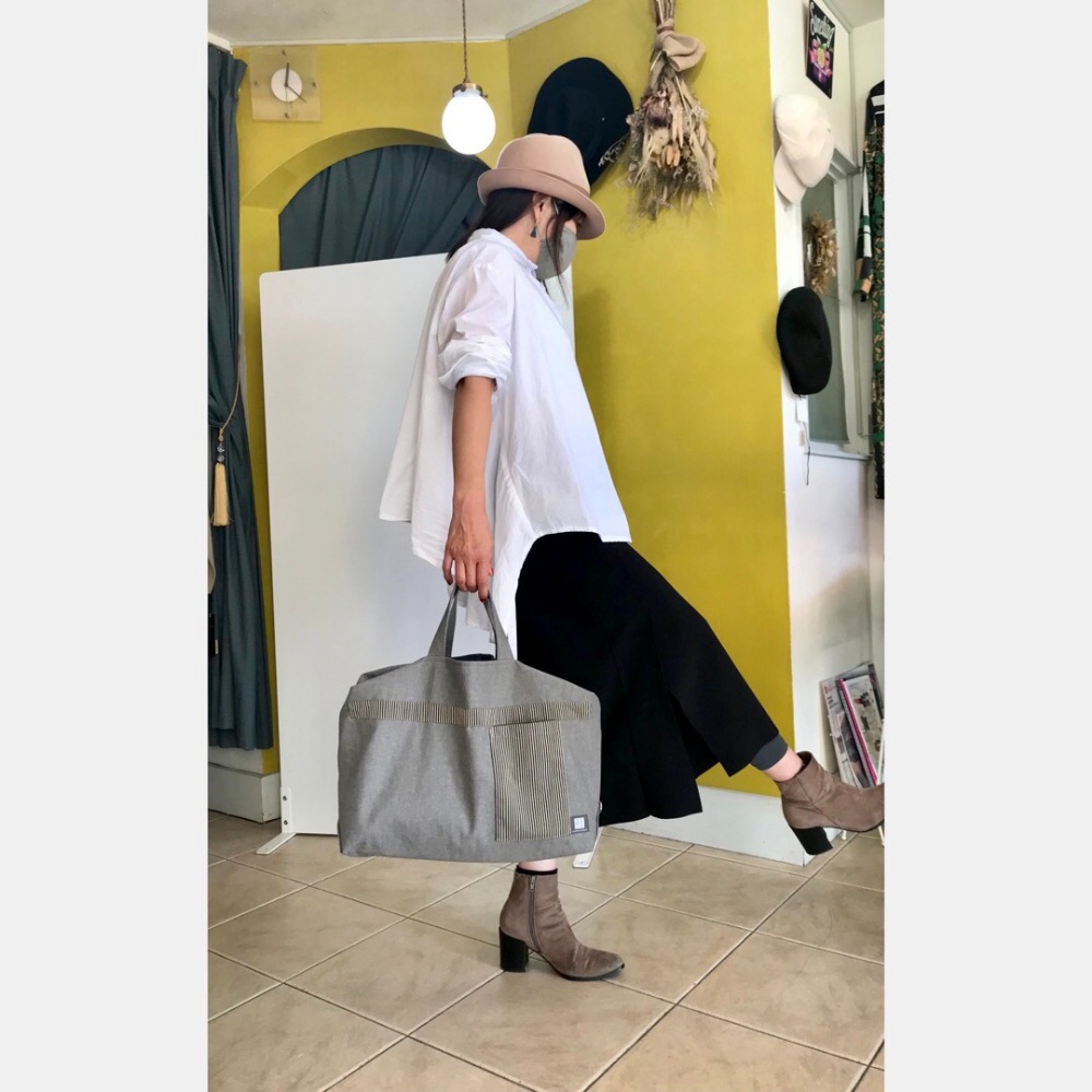 kawamura蕨双子織ざっくりトート