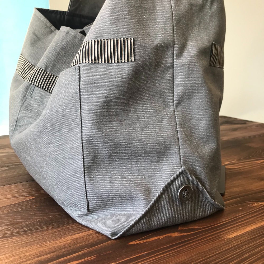 kawamura蕨双子織ざっくりトート