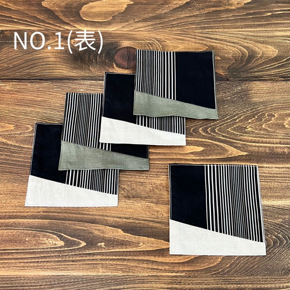 kawamura 蕨双子織コースター５枚組　